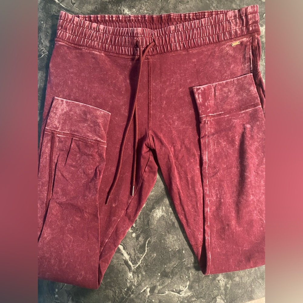 Victoria’s Secret PINK Mineral Wash Yoga Legging Jogger style Large